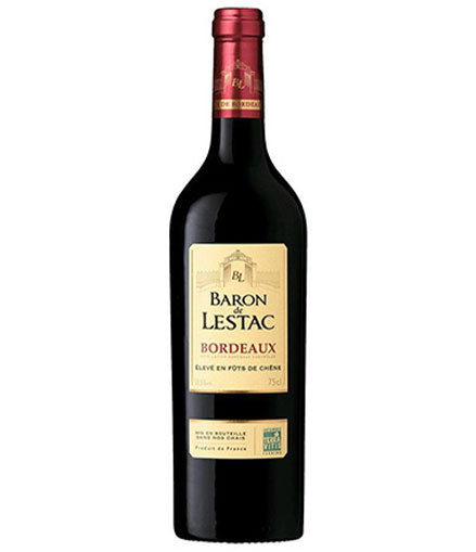 Baron de LESTAC - OAKED - Bordeaux Red